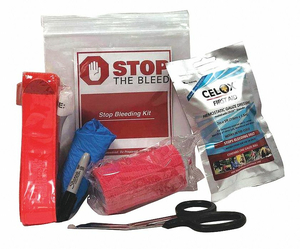 STOP BLEED KIT EMS/TRAUMA/RESPONSE NYLON by Celox