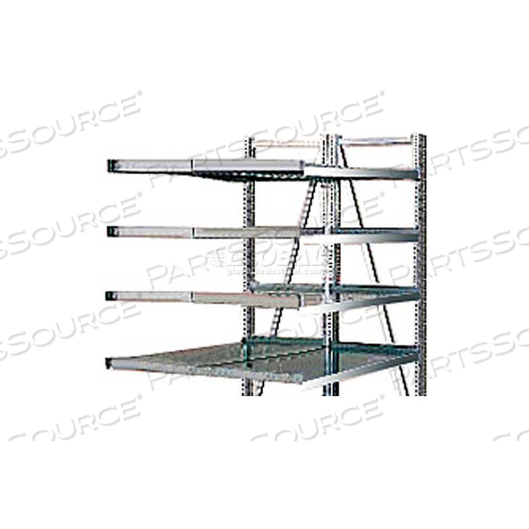 STEEL PICK SHELVING, 5 LEVEL, DOUBLE,STRAIGHT/STRAIGHT, 78"H X 50"W X 48"D, ADD-ON by SSI Schaefer STEEL PICK SHELVING, 5 LEVEL, DOUBLE,STRAIGHT/STRAIGHT, 78"H X 50"W X 48"D, ADD-ON by SSI Schaefer