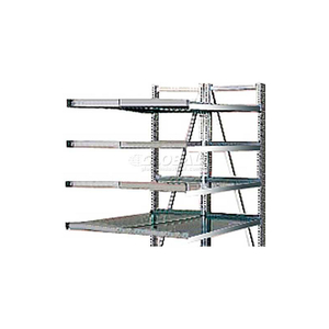 STEEL PICK SHELVING, 5 LEVEL, DOUBLE,STRAIGHT/STRAIGHT, 78"H X 50"W X 48"D, ADD-ON by SSI Schaefer STEEL PICK SHELVING, 5 LEVEL, DOUBLE,STRAIGHT/STRAIGHT, 78"H X 50"W X 48"D, ADD-ON by SSI Schaefer