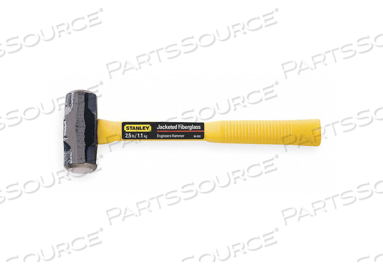 JACKETED FIBERGLASS ENGINEERING HAMMER, 4 LBS. by Stanley