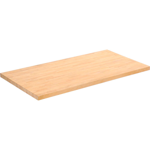 MAPLE BUTCHER BLOCK SQUARE EDGE WORKBENCH TOP, 48"W X 24"D X 1-3/4"H by John Boos & Company