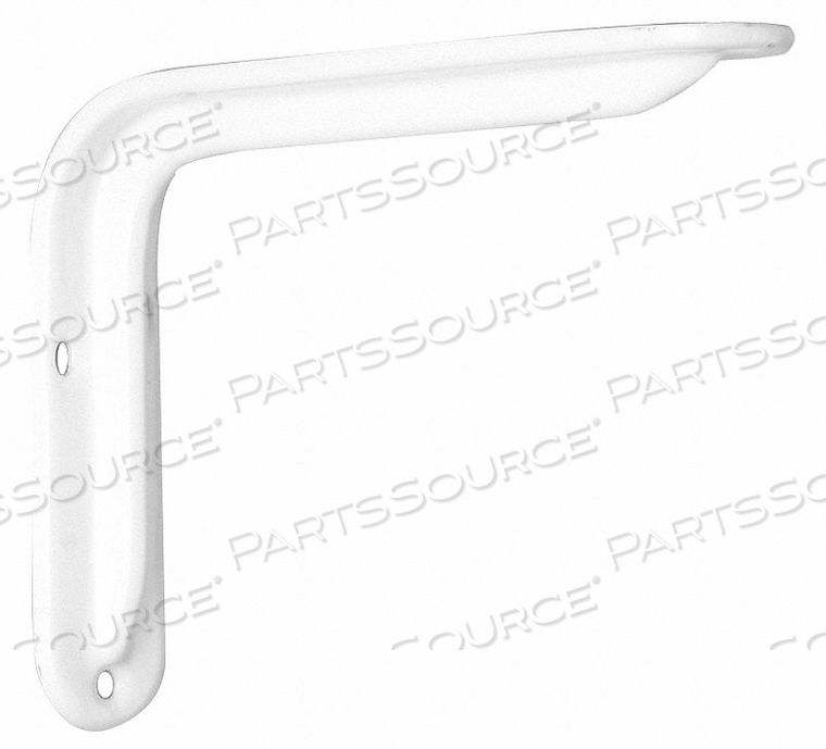 HEAVY DUTY SHELF BRACKET WHITE 125 LB by John Sterling HEAVY DUTY SHELF BRACKET WHITE 125 LB by John Sterling