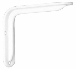 HEAVY DUTY SHELF BRACKET WHITE 125 LB by John Sterling HEAVY DUTY SHELF BRACKET WHITE 125 LB by John Sterling