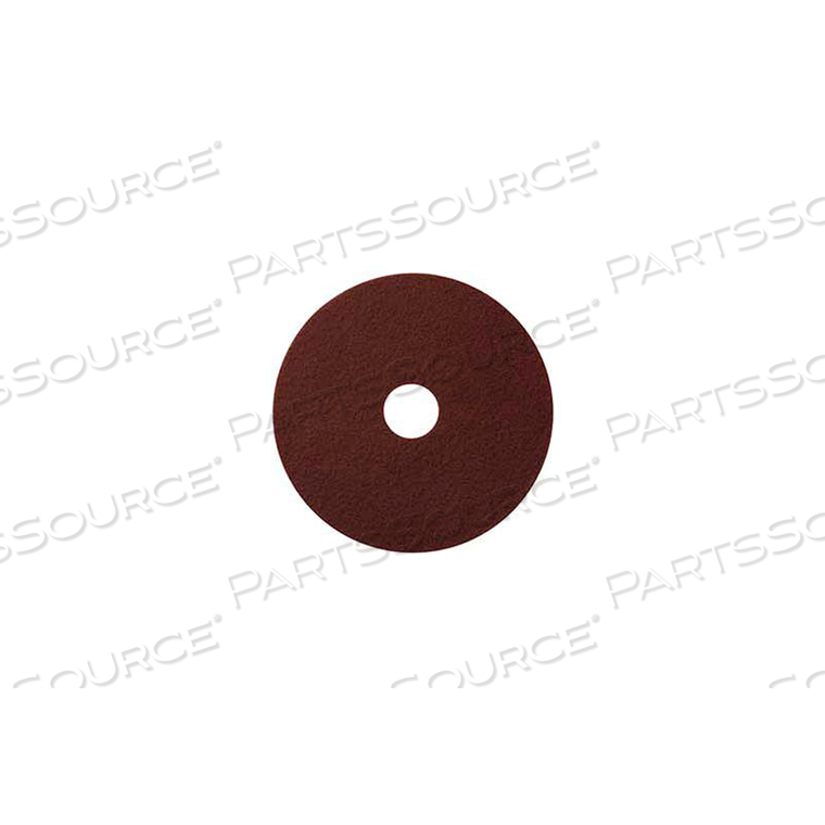 18" ECOPREP "EPP" CHEMICAL FREE STRIPPING PAD, MAROON, 10 PER CASE by Americo Manufacturing Co.