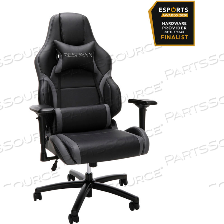 RESPAWN 400 BIG AND TALL RACING STYLE GAMING CHAIR, IN GRAY () 