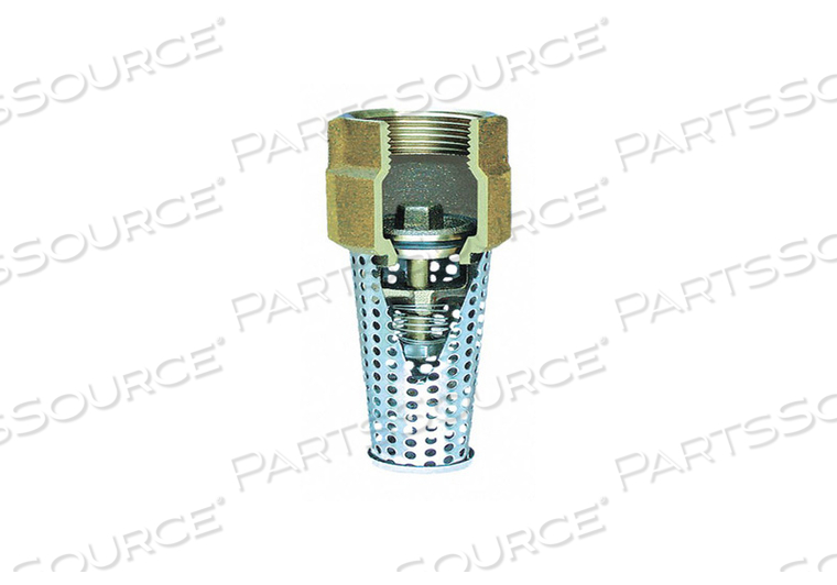 FOOT VALVE 2 SIZE NPT 3-1/2 L 3-1/2 W by Simmons FOOT VALVE 2 SIZE NPT 3-1/2 L 3-1/2 W by Simmons