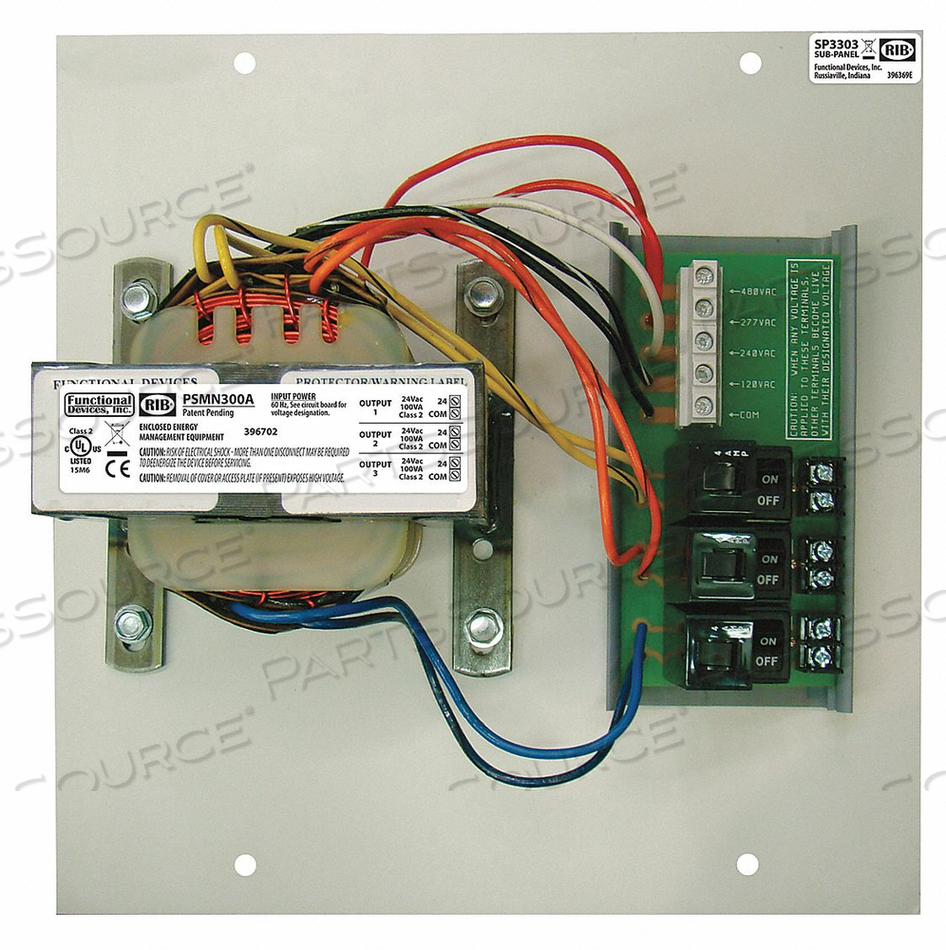 CLS 2 TRNSFRMR 100VA OPEN WALL by RIB