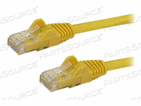 12FT YELLOW CAT6 ETHERNET CABLE DELIVERS MULTI GIGABIT 1/2.5/5GBPS & 10GBPS UP T by StarTech.com Ltd.