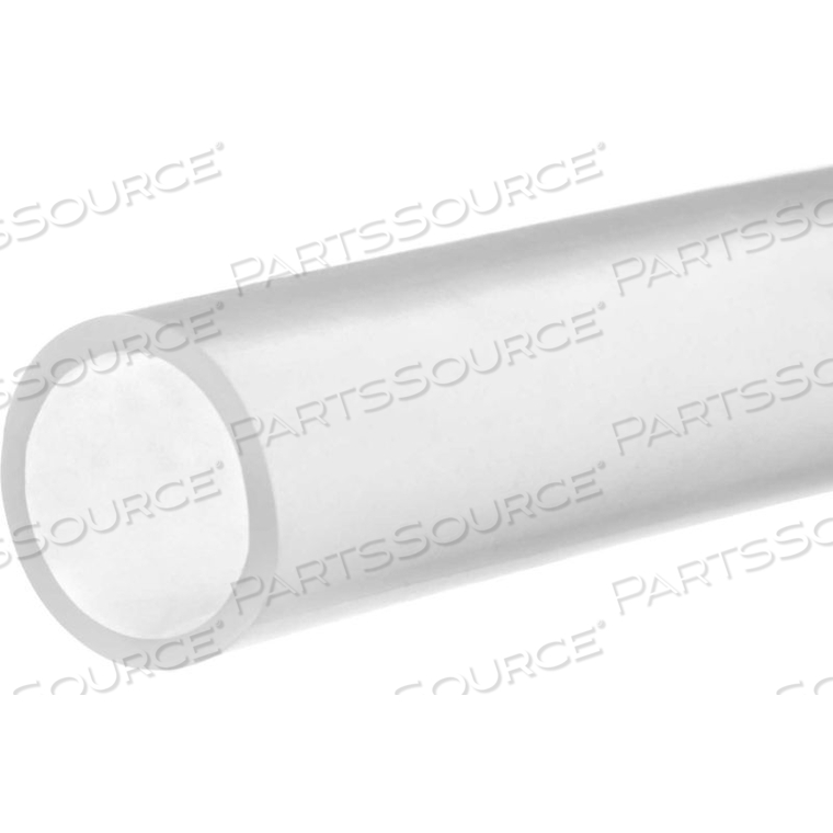 CLEAR PVC TUBING-3/4"ID X 1"OD X 100 FT. 