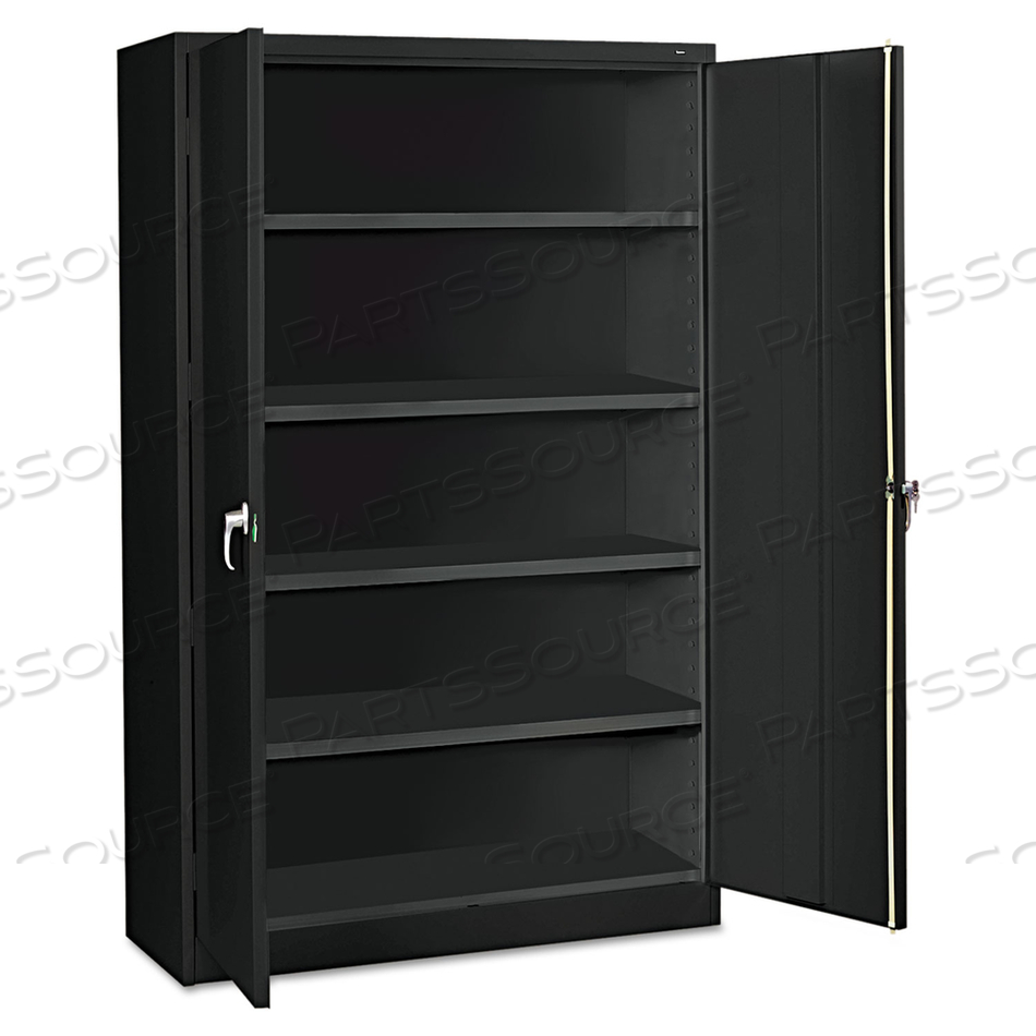 SHELVING CABINET 78 H 48 W BLACK by Tennsco Corp.
