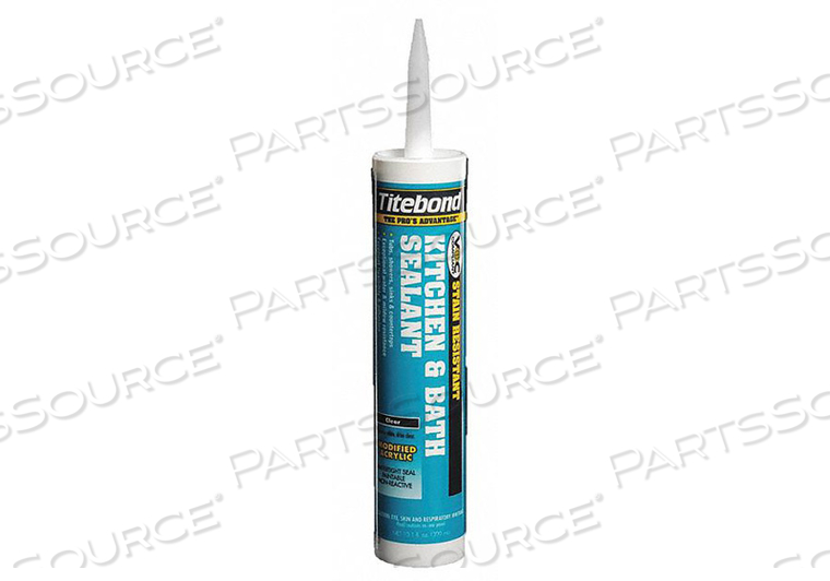 SEALANT CLEAR 10.1 OZ. INDOORS TUBE by Titebond