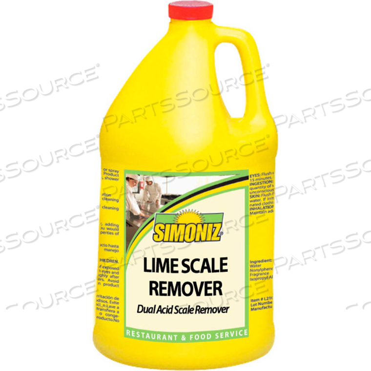 LIME SCALE REMOVER GALLON, 4/CASE 