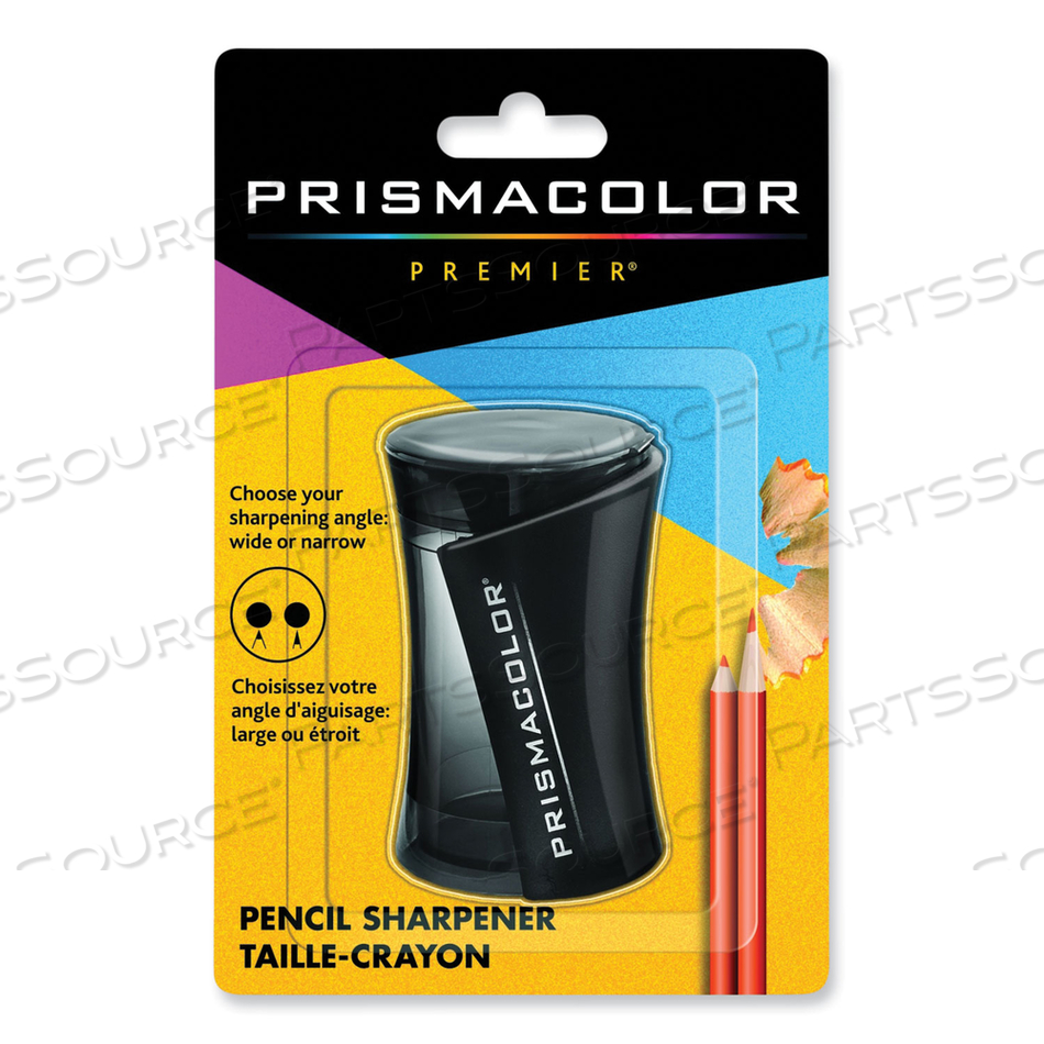 PREMIER PENCIL SHARPENER, 3.63 X 1.63 X 5.5, BLACK 