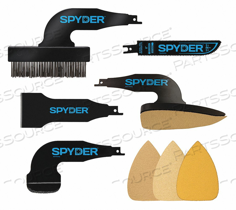 SPYDER TOOL KITS FOR RECIP SAWS 6 IN L by Spyder SPYDER TOOL KITS FOR RECIP SAWS 6 IN L by Spyder