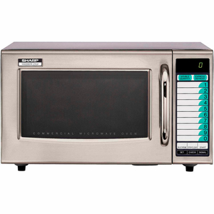 COMMERCIAL MICROWAVE OVEN, 1.0 CU. FT., 1000 WATT, TOUCHPAD CONTROL by Sharp Electronics Corporation
