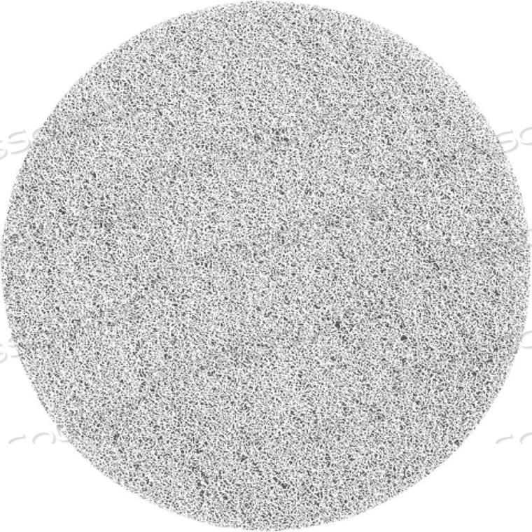 MOTORSCRUBBER POLISHING PAD, WHITE, 10/CASE by HRUBY Orbital Systems