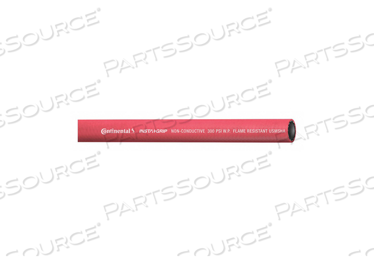 AIR HOSE 3/8 ID X 25 FT RED by Continental