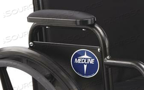 PAD, DESK LENGTH ARMREST, BLACK, NYLON, WITH SCREWS, FOR K3, K4 RECLINER by Medline Industries, Inc. PAD, DESK LENGTH ARMREST, BLACK, NYLON, WITH SCREWS, FOR K3, K4 RECLINER by Medline Industries, Inc.