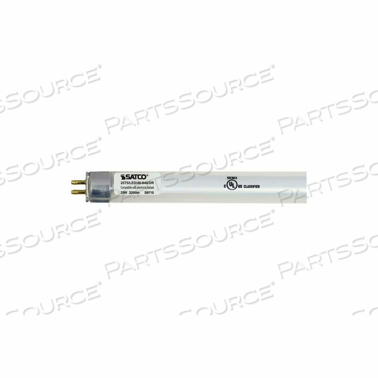 25T5/LED/46-840/DR LED T5HO REPLACEMENTS, 4', 25W, 4000K, 3200 LUMENS 