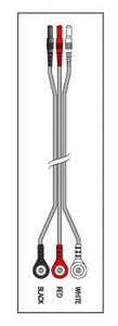 3 LEADWIRE SET DISPOSABLE 24" DIN/SNAP by Approved Vendor