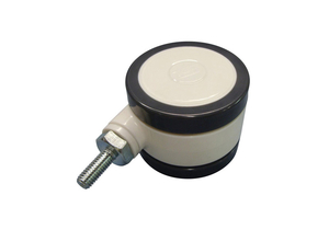 TWIN WHEEL NON LOCKING CASTER, 3 IN DIA, GRAY, WHITE by NOA Medical Industries TWIN WHEEL NON LOCKING CASTER, 3 IN DIA, GRAY, WHITE by NOA Medical Industries