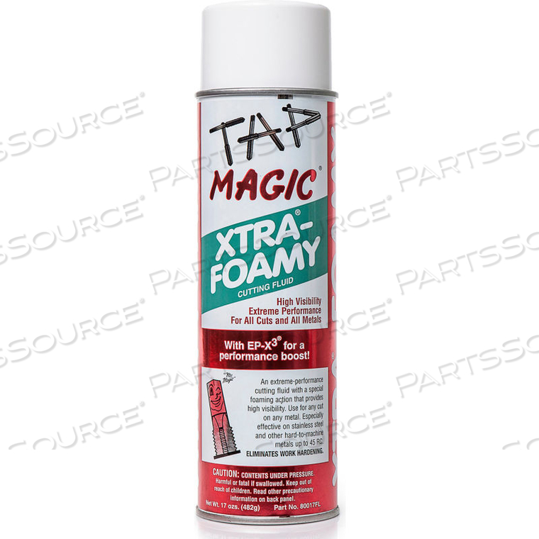 TAP MAGIC XTRA-FOAMY AEROSOL - 17 OZ. - PKG OF 12 - 