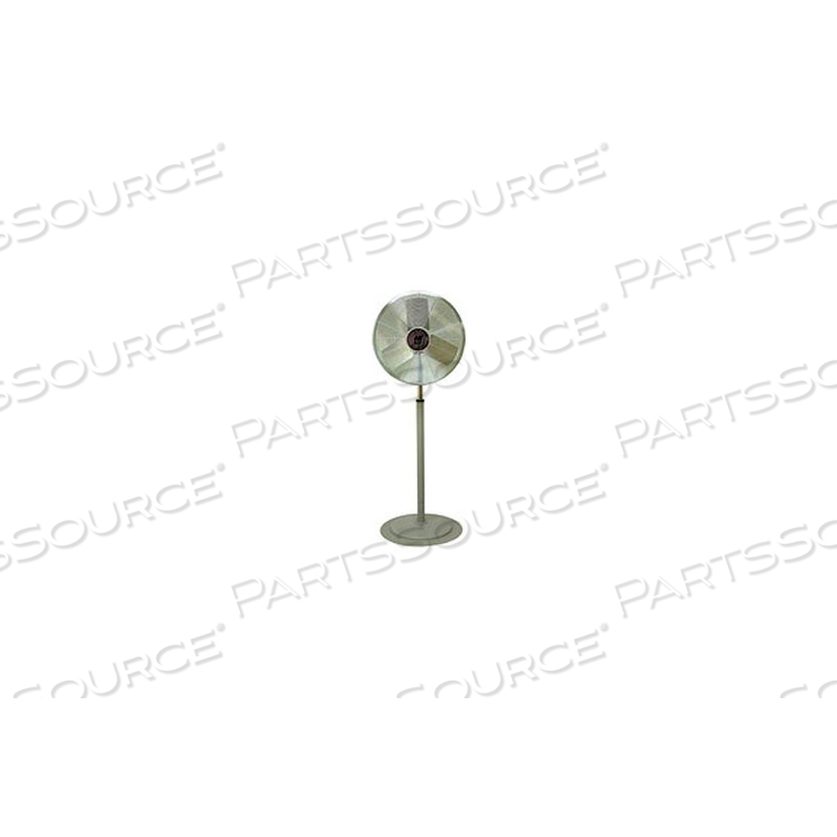 24 INCH PEDESTAL FAN NON OSCILLATING 1/4 HP 3400 CFM 1 PH by TPI Corporation 24 INCH PEDESTAL FAN NON OSCILLATING 1/4 HP 3400 CFM 1 PH by TPI Corporation