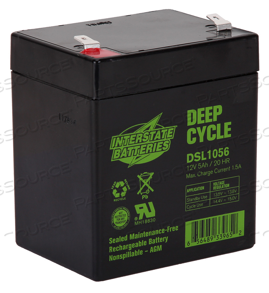 12V 5AH SLA DEEP CYCLE 250 