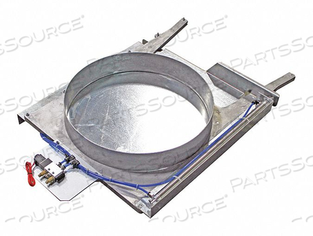 AUTO BLASTGATE 8 DUCT SZ 13-1/2 L by American Blower Supply AUTO BLASTGATE 8 DUCT SZ 13-1/2 L by American Blower Supply