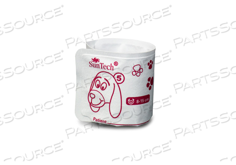 SOFT DISPOSABLE BLOOD PRESSURE CUFF - NEONATE #5 (BOX OF 20) by SunTech Medical SOFT DISPOSABLE BLOOD PRESSURE CUFF - NEONATE #5 (BOX OF 20) by SunTech Medical