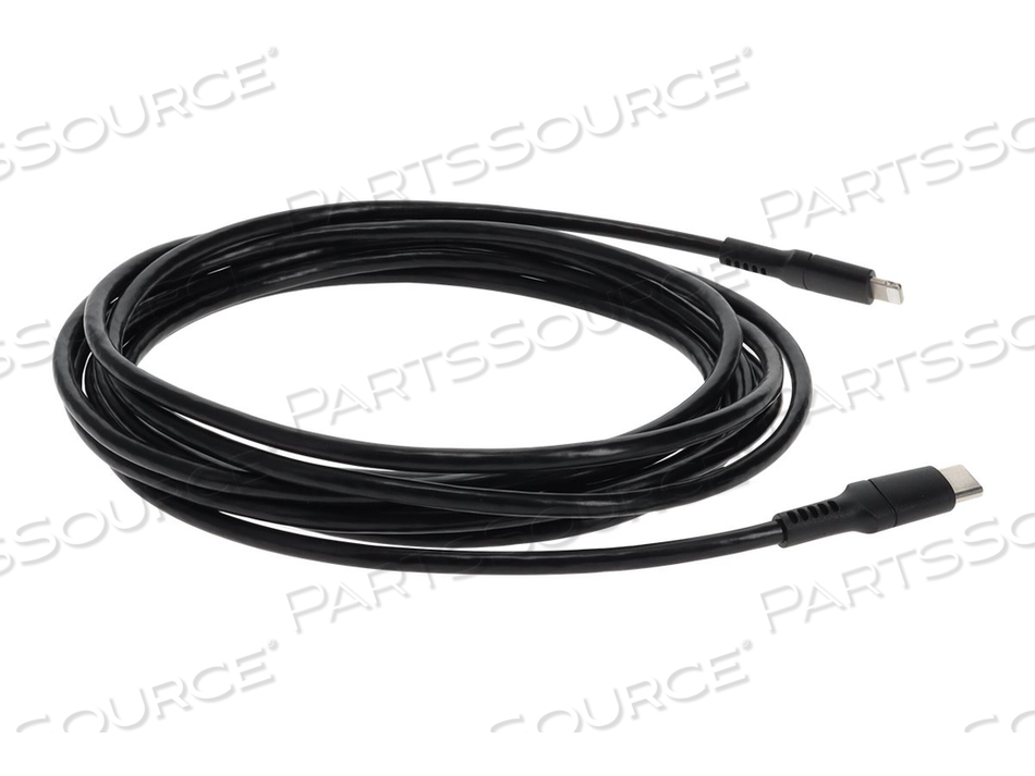 ADDON, LIGHTNING CABLE, USB-C MALE TO LIGHTNING MALE, 3.3 FT, BLACK, FOR APPLE IPAD/IPHONE/IPOD (LIGHTNING) by ADDON ADDON, LIGHTNING CABLE, USB-C MALE TO LIGHTNING MALE, 3.3 FT, BLACK, FOR APPLE IPAD/IPHONE/IPOD (LIGHTNING) by ADDON