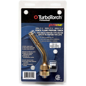 TURBOTORCH EXTREME TP-10 TURBOTORCH PENCIL FLAME, MAP-PRO/LP GAS by TurboTorch