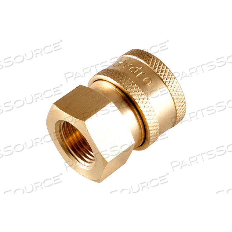 4200 PSI 3/8 F BRASS QUICK COUPLER by Mtm Hydro Inc. 4200 PSI 3/8 F BRASS QUICK COUPLER by Mtm Hydro Inc.