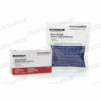MOOREBRAND® INSTANT COLD PACK (10 PER PKG) by McKesson