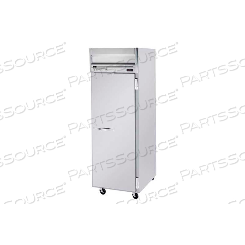 REACH IN REFRIGERATOR 24 CU. FT. STAINLESS STEEL by BEVERAGE AIR