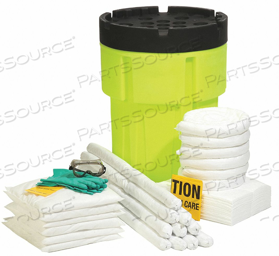 SPILL KIT/STATION DRUM OIL-BASED LIQUIDS by SpillTech