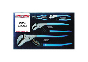 TONGUE AND GROOVE PLIER SET DIPPED 4PCS. by Channellock Inc.