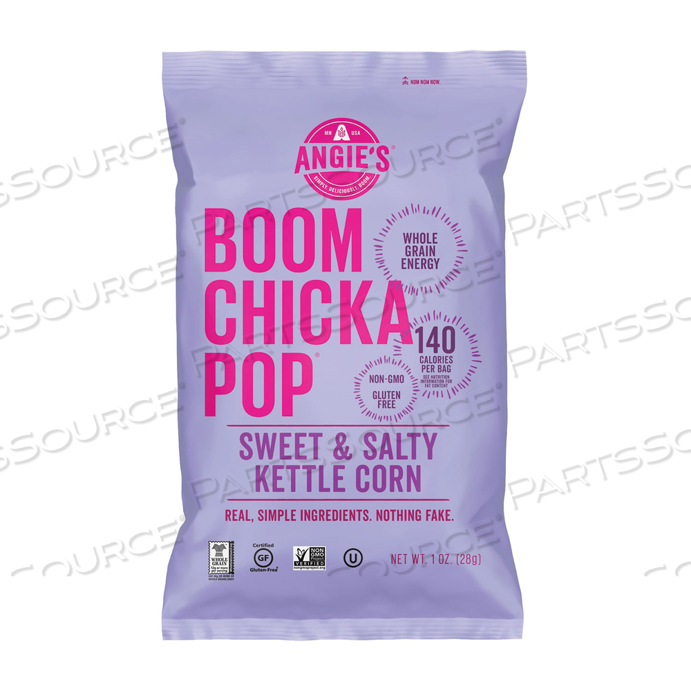POPCORN, SWEET AND SALTY, 1 OZ BAG by Angies Boomchickapop POPCORN, SWEET AND SALTY, 1 OZ BAG by Angies Boomchickapop