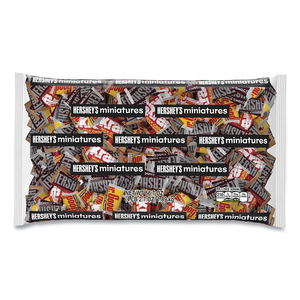 MINIATURES VARIETY BULK PACK, ASSORTED CHOCOLATES, 66.7 OZ BAG by Hershey's