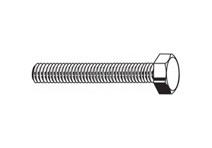 HEX HEAD CAP SCREW, STEEL, GRADE 5, ZINC PLATED, 1/4"-20, COARSE, 1 IN LG, GLOBALLY SOURCED by Fabory