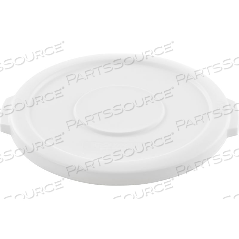 PLASTIC TRASH CAN LID - 10 GALLON WHITE by Approved Vendor PLASTIC TRASH CAN LID - 10 GALLON WHITE by Approved Vendor