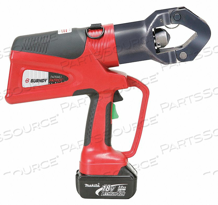 CORDLESS CRIMPING TOOL 18.0V 11 TONS by Burndy CORDLESS CRIMPING TOOL 18.0V 11 TONS by Burndy
