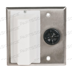 1-LAMP & 2-GANG CORRIDOR PILOT LIGHT WITH WHITE LENS AND SOUNDER by Crest Healthcare 1-LAMP & 2-GANG CORRIDOR PILOT LIGHT WITH WHITE LENS AND SOUNDER by Crest Healthcare