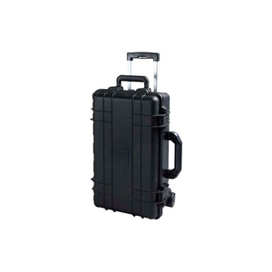 CAPE BUFFALO WATERPROOF UTILITY CASES, MOLDED UTILITY CASE W/WHEELS, 22"L X 14"W X 9"H, BLACK by T.Z. Case International Inc.