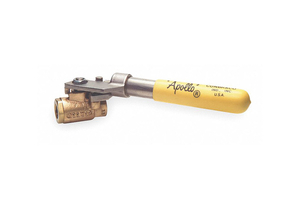 BRONZE BALL VALVE INLINE FNPT 1-1/2 IN by Apollo Valves (a Conbraco Company)