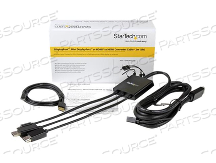 CONNECT YOUR HDMI, DISPLAYPORT, OR MINI DISPLAYPORT LAPTOP TO AN HDMI DISPLAY OR by StarTech.com Ltd.