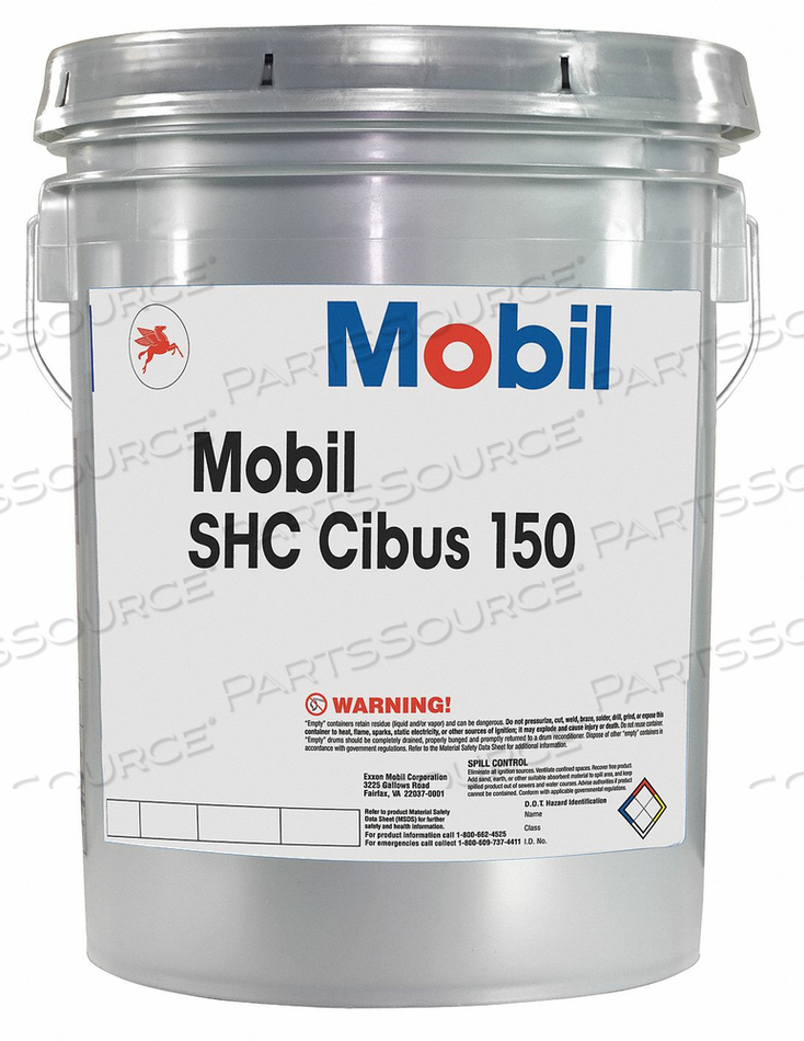 MOBIL SHC CIBUS 150 SYN FOOD GRADE 5 GAL by Mobil