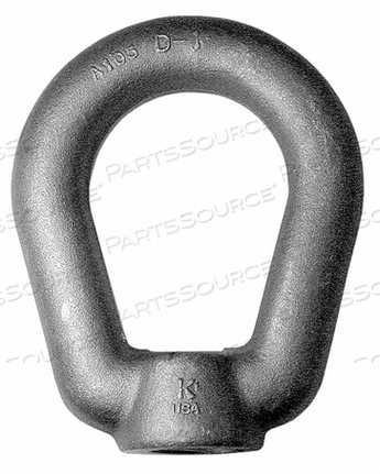 DROP FORGED EYE NUT - 7/8-9 - STYLE D - C1030 - MADE IN USA by Ken Forging DROP FORGED EYE NUT - 7/8-9 - STYLE D - C1030 - MADE IN USA by Ken Forging