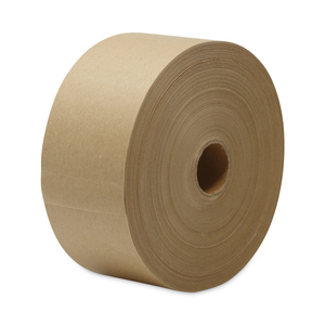 GUMMED KRAFT SEALING TAPE, 3" CORE, 3" X 600 FT, BROWN, 10/CARTON by General Supply