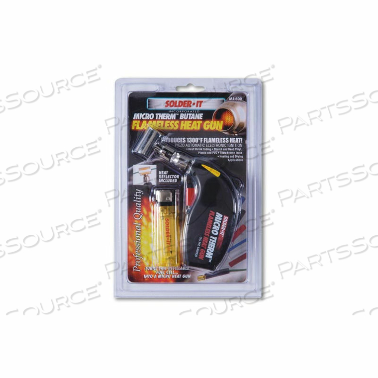 MICRO-THERM MINI HEAT GUN WITH HEAT DEFLECTOR by Solder - It, Inc.